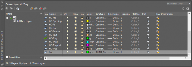 Lisp chuyển layer trong CAD – Chuyển layer nhanh, chuyên nghiệp