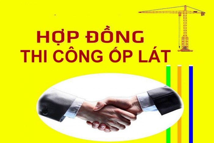 Hợp đồng thi công ốp lát mới nhất 2024