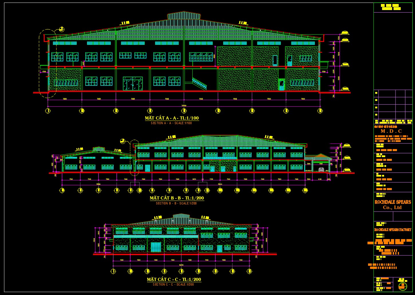 File cad nhà máy bình dương