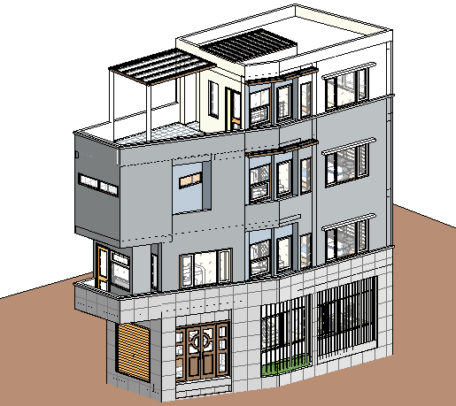 FILE REVIT NHÀ PHỐ FULL (SƯU TẦM)