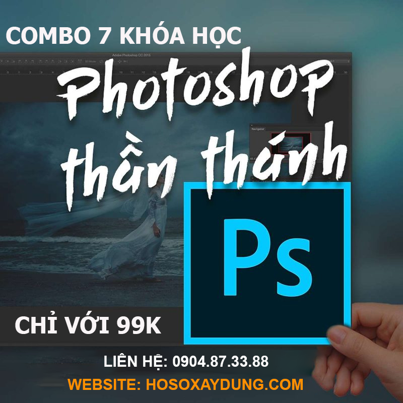 7 khóa học Photoshop thực chiến chỉ với giá 129k