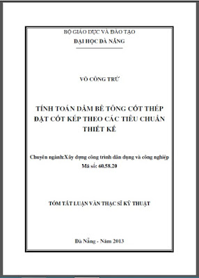 Tính toán dầm đặt cốt kép