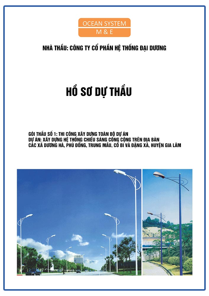 Thuyết minh biện pháp thi công hệ thống chiếu sáng công cộng (TCV0386)