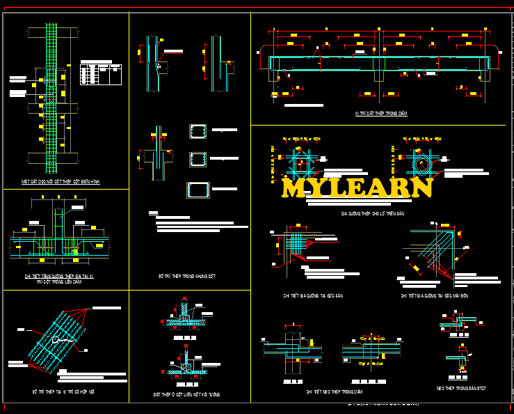 ghi chú chung trong bản vẽ kết cấu