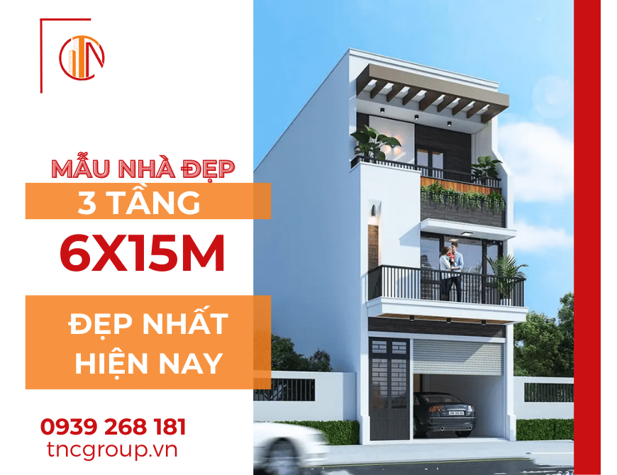 NHÀ PHỐ 6X15X3 TẦNG