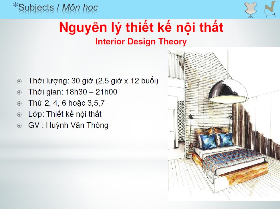 Nguyên lý thiết kế nội thất (KTV0353)