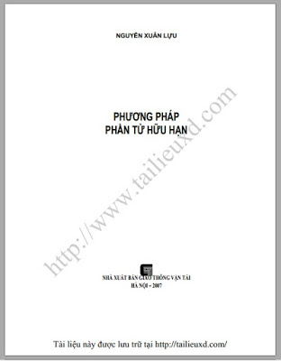 Phương pháp phần tử hữu hạn - nguyễn xuân lựu