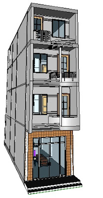 Tổng hợp các mẫu công trình trên phần mềm revit – MẪU 11