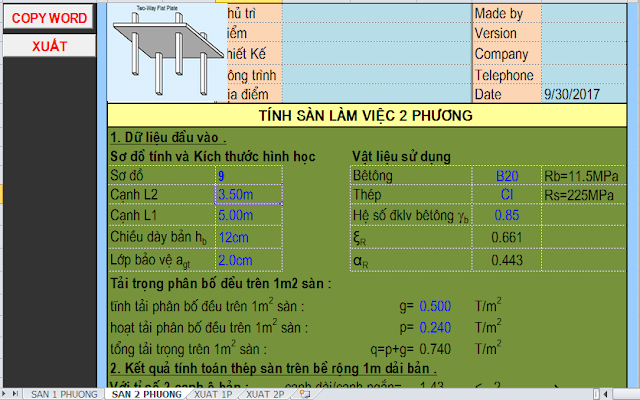 FILE TÍNH SÀN TỰ ĐỘNG HAY