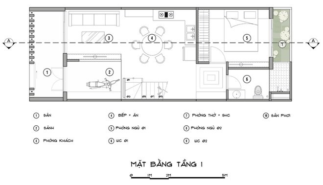 nhà 2 tầng, chi phí 350 triệu