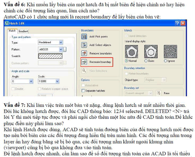 Thủ thuật Hatch trong AutoCAD p1