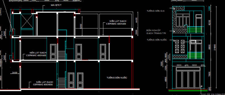 Mẫu bản vẽ nhà xưởng 1000 m2