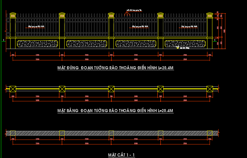 File cad cổng sắt