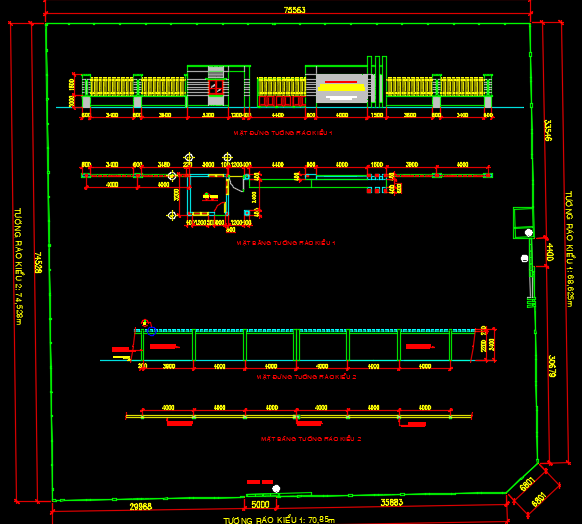 Thư viện cad cổng sắt