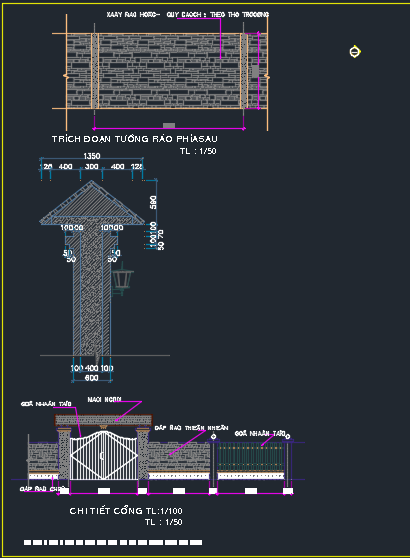 Thư viện cad hàng rào